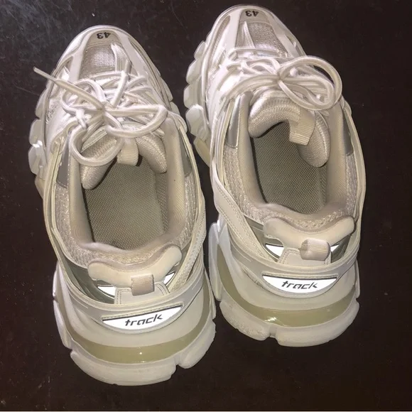 Balenciaga Beige Track Sneakers - Picture 3 of 4